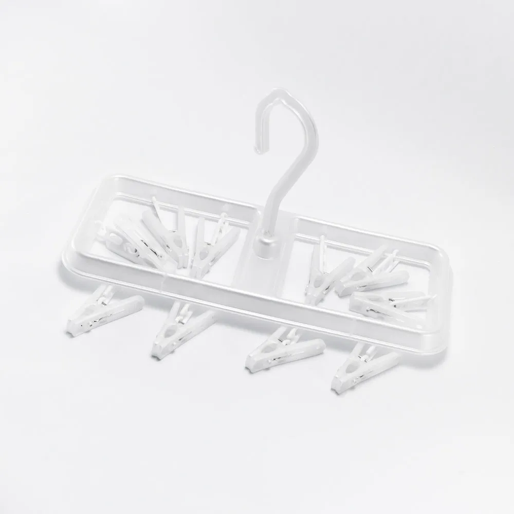 10-Clip Laundry Hanger