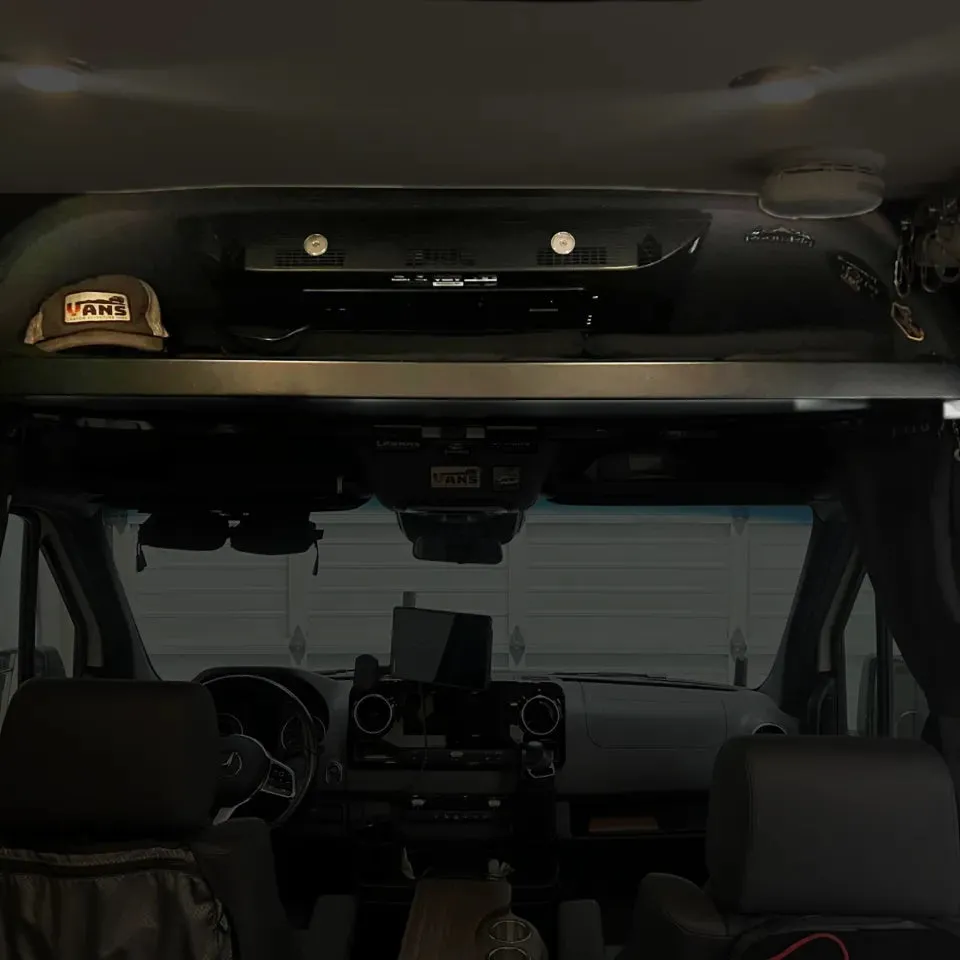 Cab Headliner Shelf for 2019  Mercedes Sprinter Vans